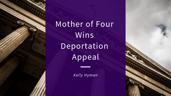 Kelly Hyman Mother Four Wins Deportation Appeal